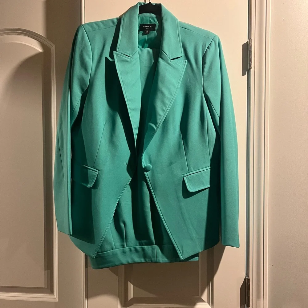 Tahari ASL Wide Leg Suit - Picture 3 of 3